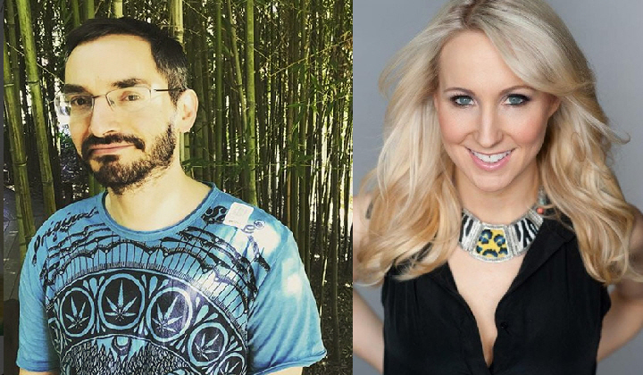 Myq Kaplan and Nikki Glaser